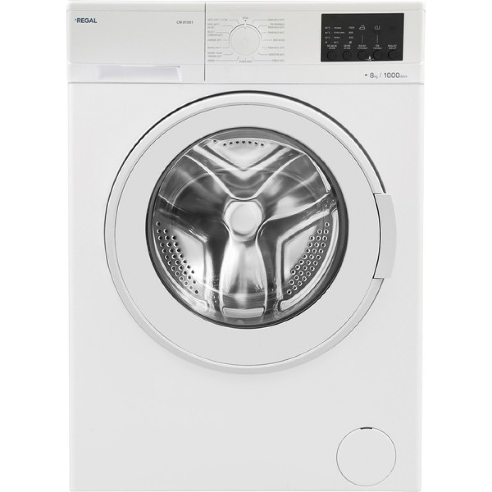 Regal CM 81001 8 Kg 1000 Devir Çamaşır Makinesi - Beyaz Çamaşır Makineleri Fiyatı