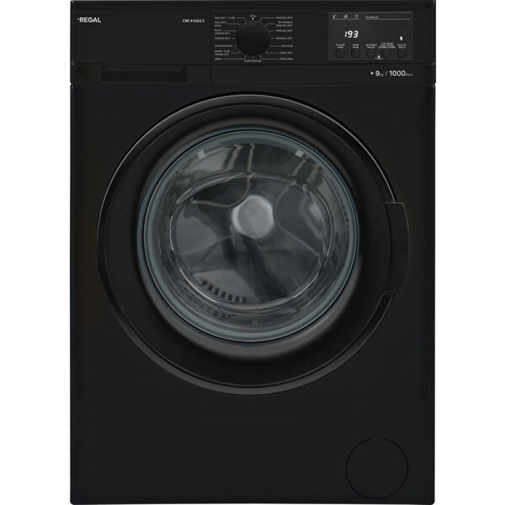Regal Cmı 91002 S 9kg 1000 Devir Çamaşır Makinası - Siyah Çamaşır Makineleri Fiyatı