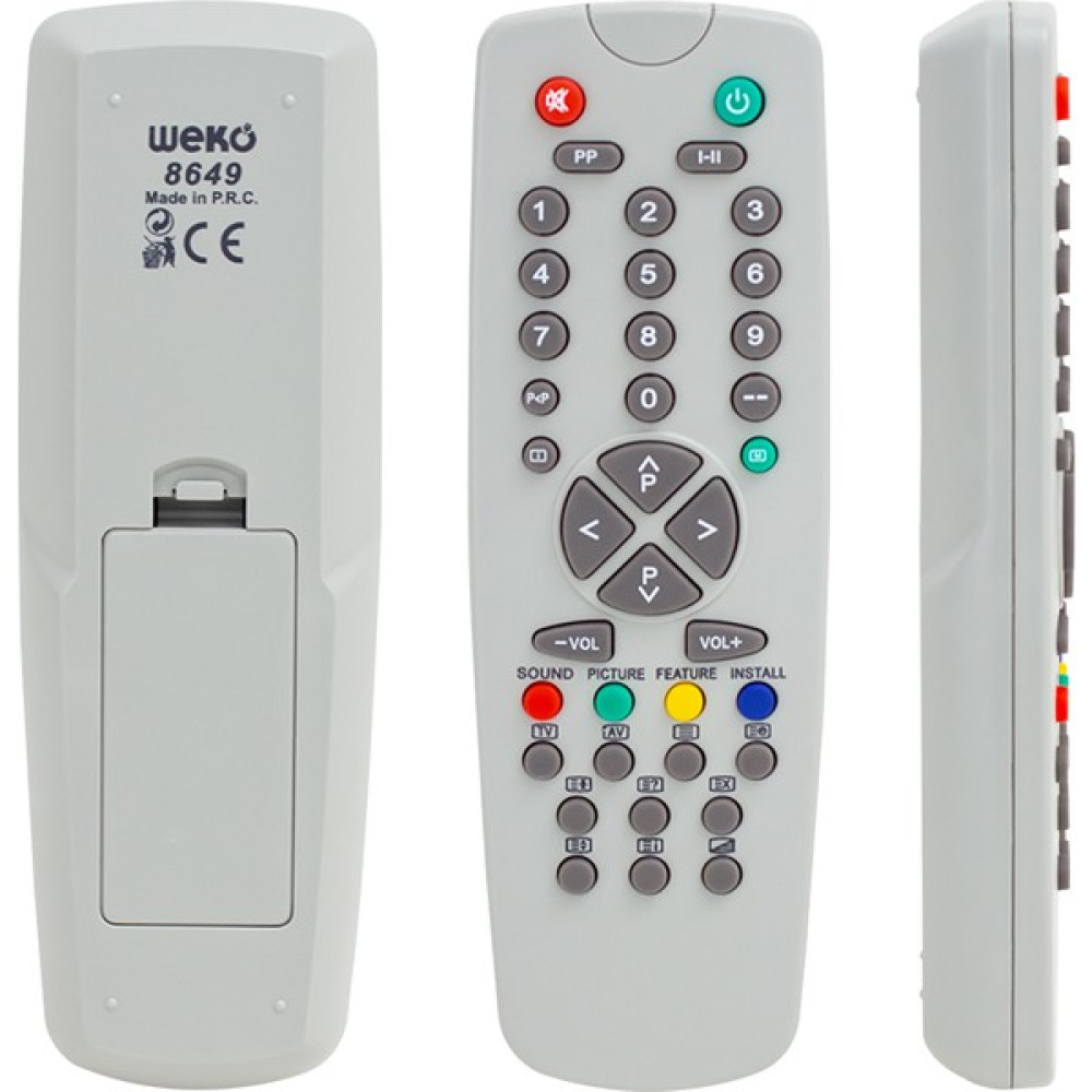 Regal Vestel-Seg-Regal 3040 Mini Kalıp Tv Kumanda - Gri Oto Boyaları Fiyatı