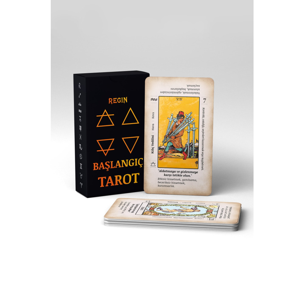 REGIN COLLECTIVE Başlangıç Tarot Kitabı Ve Tarot Kartları Astroloji - Fal - Rüya Tabirleri Fiyatı