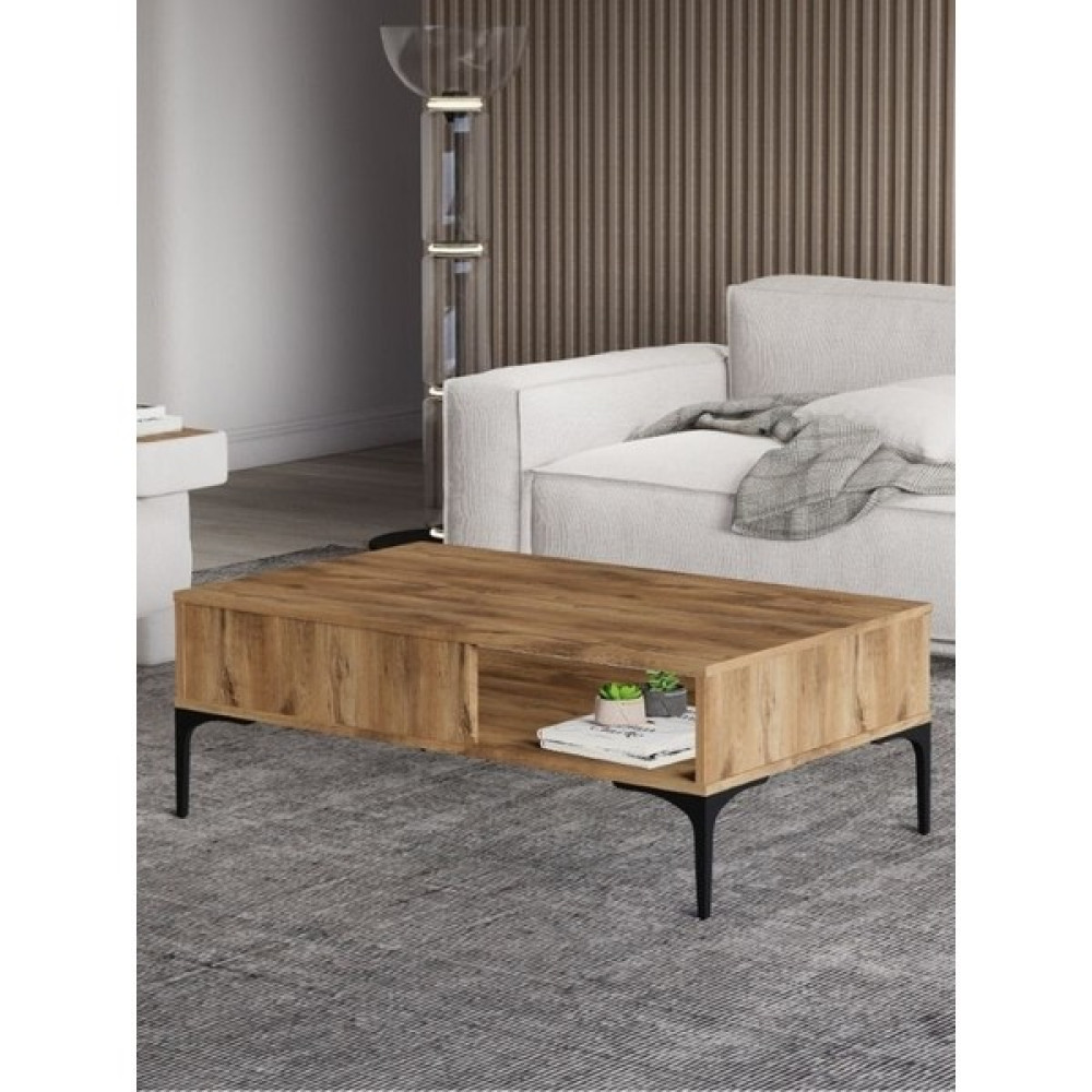 Regisan Orta Sehpa Masa Salon Sehpası Hilal Model 90X50X35 Atlantik Çam Orta Sehpa Fiyatı