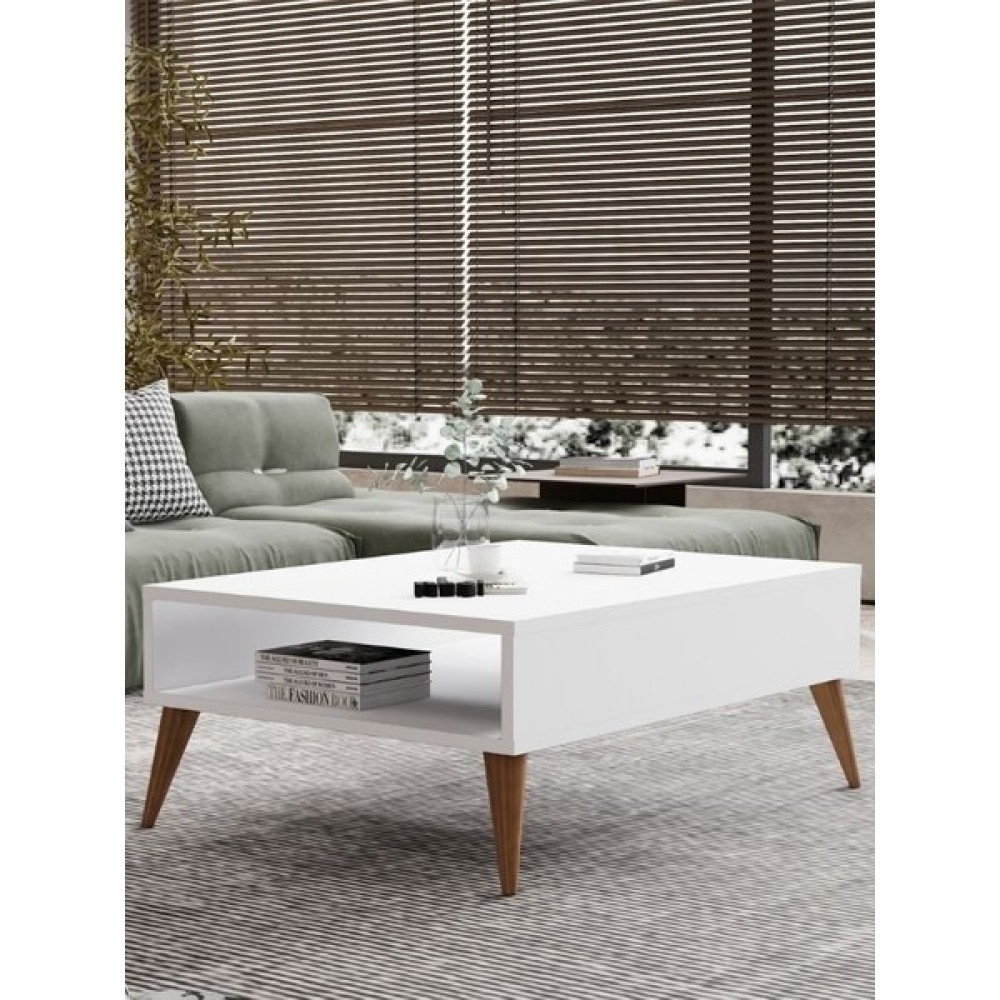Regisan Orta Sehpa Masa Salon Sehpası Lüx Model 90X50X33 Beyaz Orta Sehpa Fiyatı
