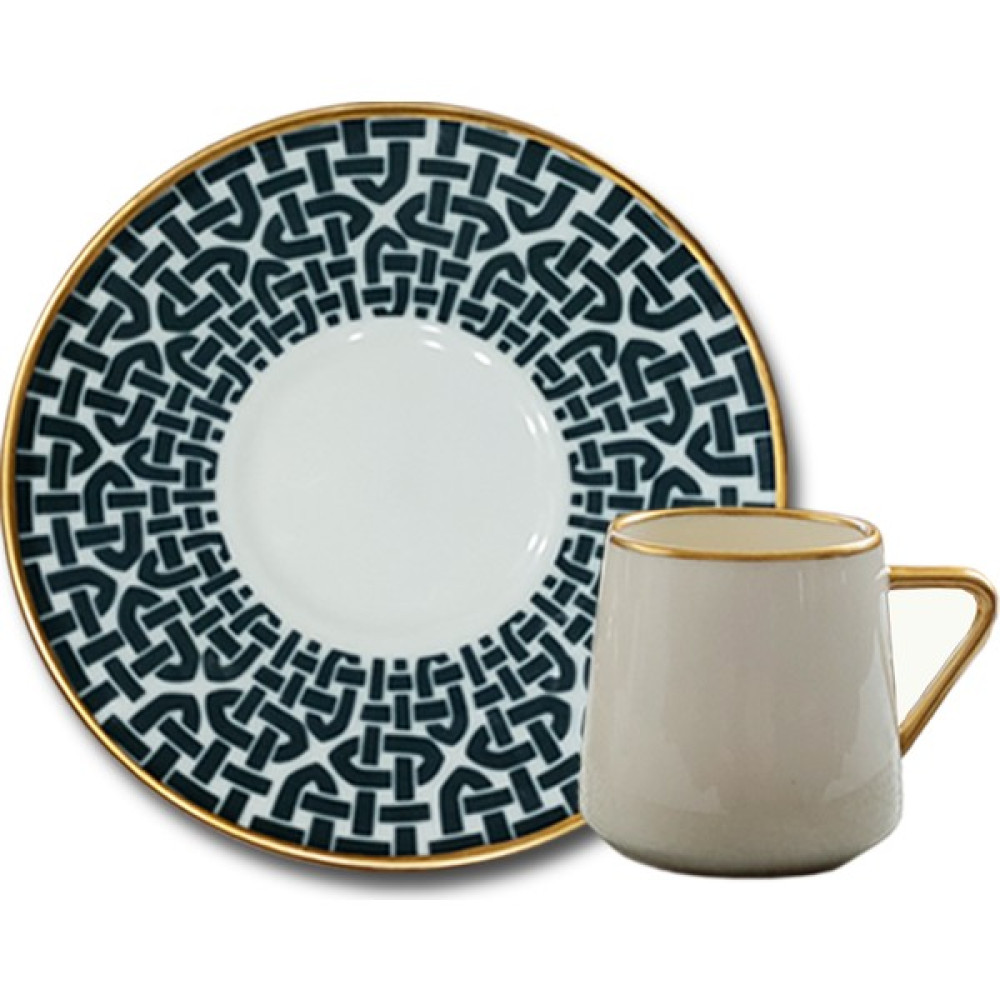 Regna Home Aztec Siyah 6 Kişilik Kahve Fincan Takımı Fincan / Bardak / Kahve Takımı Fiyatı