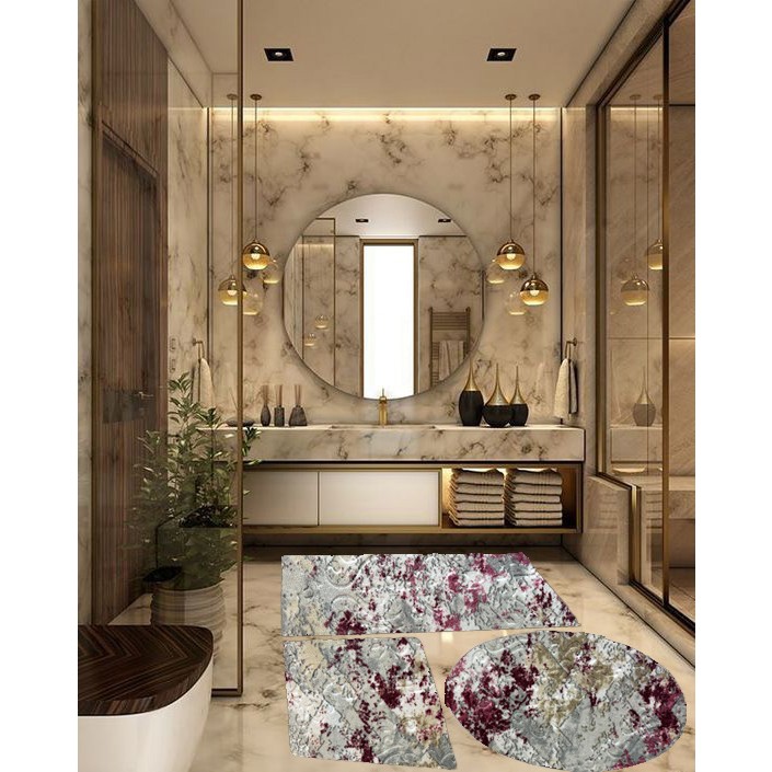 Regnum Banyo Paspası 3lü Rengum - Gri - TEK Araca Özel Paspaslar Fiyatı