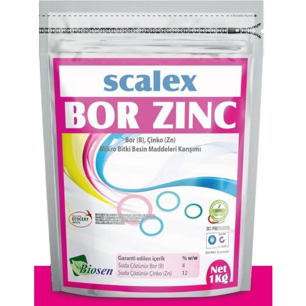 Regnum Scalex Bor Zinc(Bor ve Çinko Karışımlı Katı Gübre)- 1kg Gübre Fiyatı