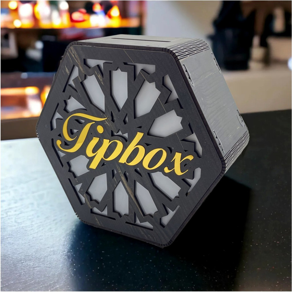 Rehatoys Dekoratif Görünümlü Tipbox Bahşiş Kutusu - model1 - Rebab Kumbara Fiyatı