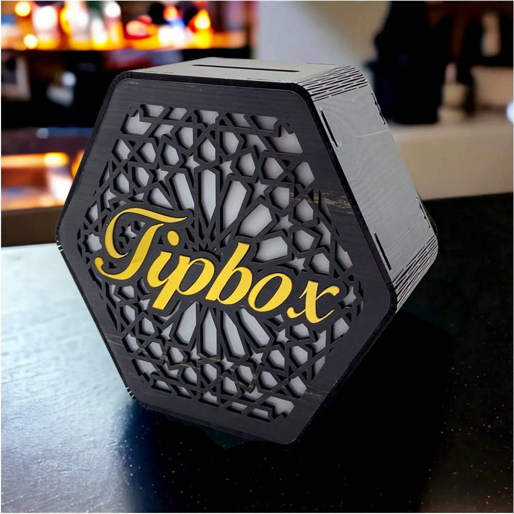 Rehatoys Dekoratif Görünümlü Tipbox Bahşiş Kutusu - model2 - Rebab Kumbara Fiyatı