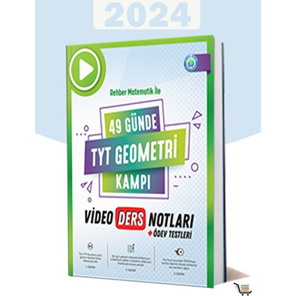 Rehber Matematik 49 Günde TYT Geometri Video Ders Notları 2024 Temel Yeterlilik Testi (TYT) Fiyatı