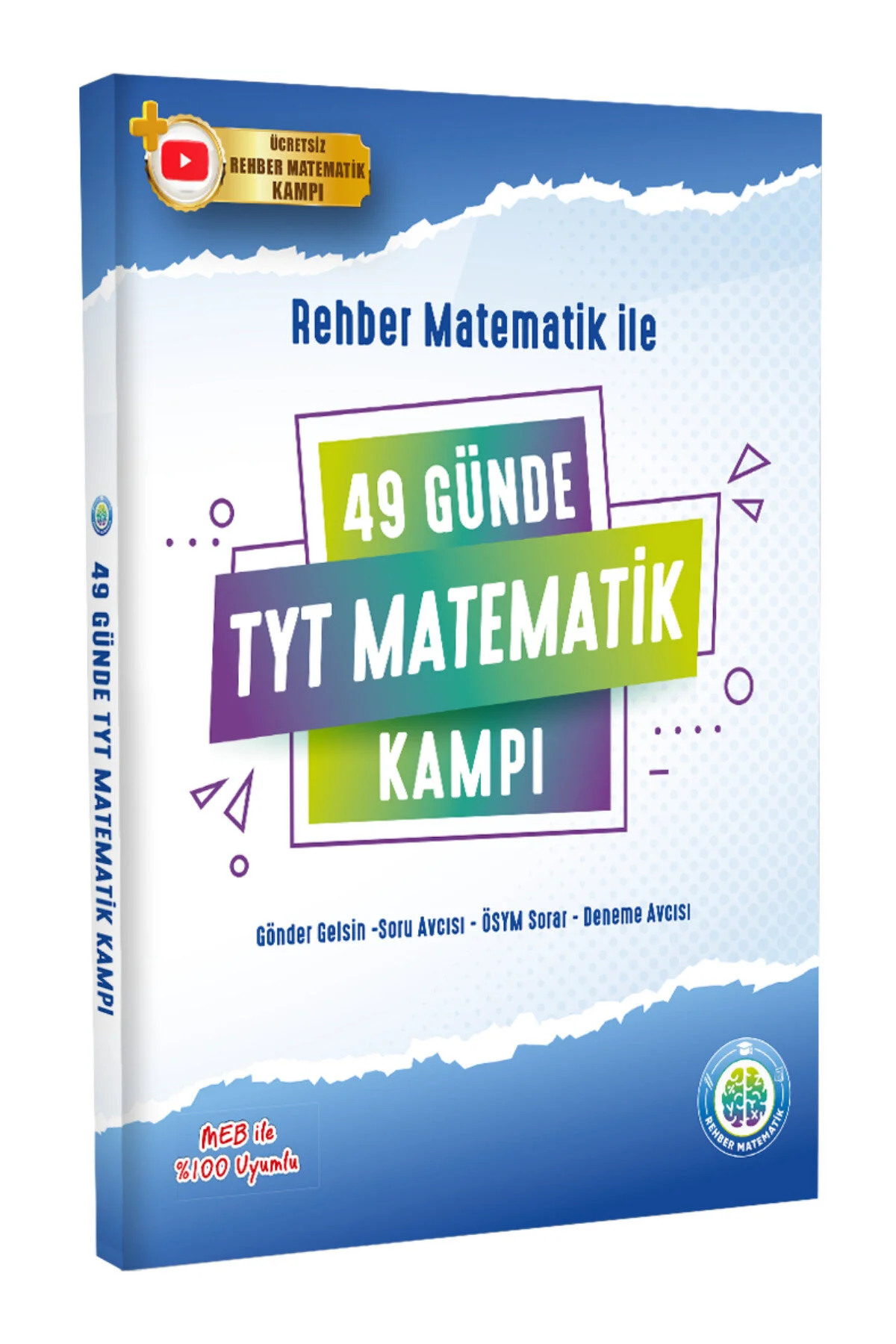REHBER MATEMATİK YAYINLARI 2025 Basım 49 Günde Matematik Kampı" Ders Sınav Kitapları Fiyatı