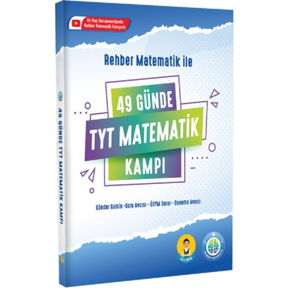 Rehber Matematik Yayınları 49 Günde Tyt Matematik Kampı 2023 Temel Yeterlilik Testi (TYT) Fiyatı