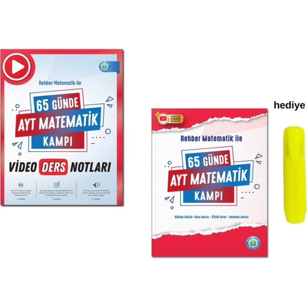 Rehber Matematik Yayınları AYT 65 Günde Matematik Kampı 2'li Set Matematik Fiyatı