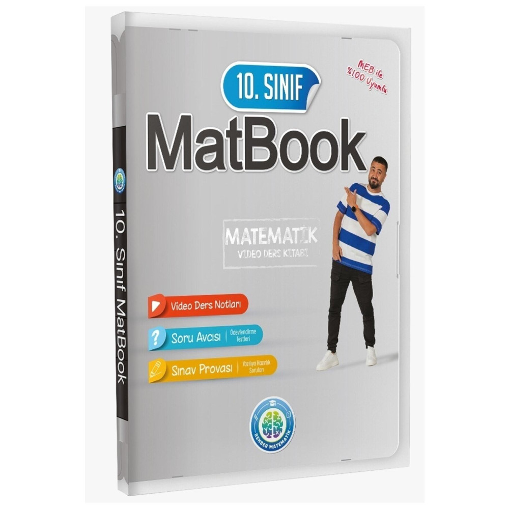 REHBER MATEMATİK YAYINLARI Rehber Matematematik 10. Sınıf Matbook Video Ders Kitabı Yardımcı Kitaplar Fiyatı