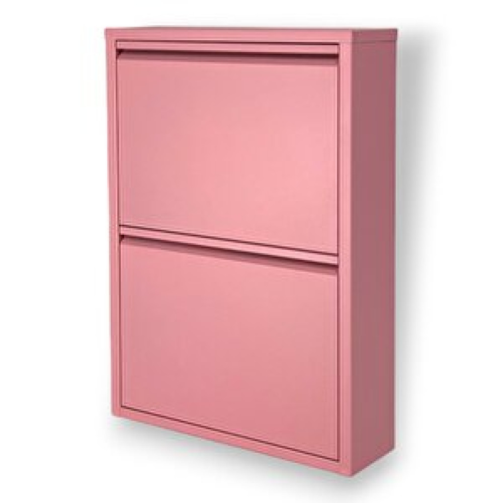 Rehome Gowoll 2 Raflı Metal Ayakkabılık | Pembe | Ayakkabı Rafı | Metal Ayakkabı Dolabı Ayakkabı Saklama Kutusu Fiyatı