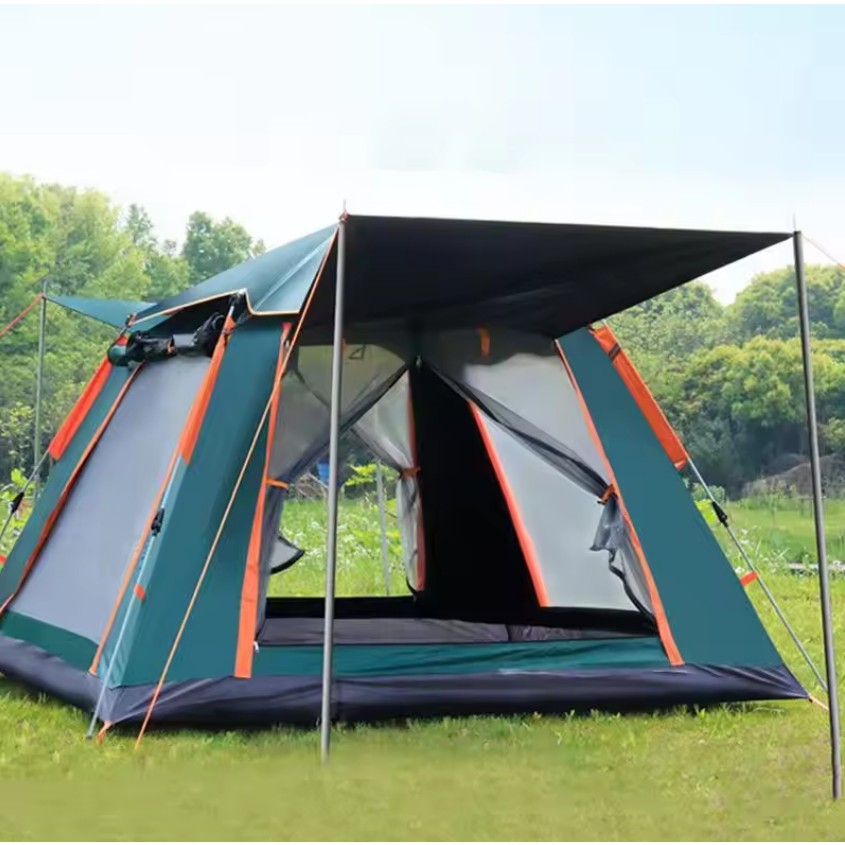 Reidan 4 Kişilik Kare Çadır Otomatik Kamp Çadırı 215X215X142CM Dayanıklı Piknik Çadır Taşıma Çantalı Su Geçirmez Çadır Fiyatı