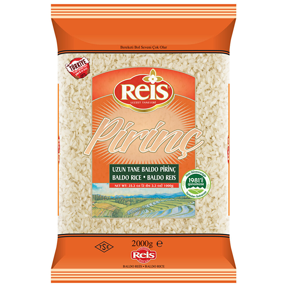 Reis Baldo Pirinç 2 Kg Bakliyat Fiyatı