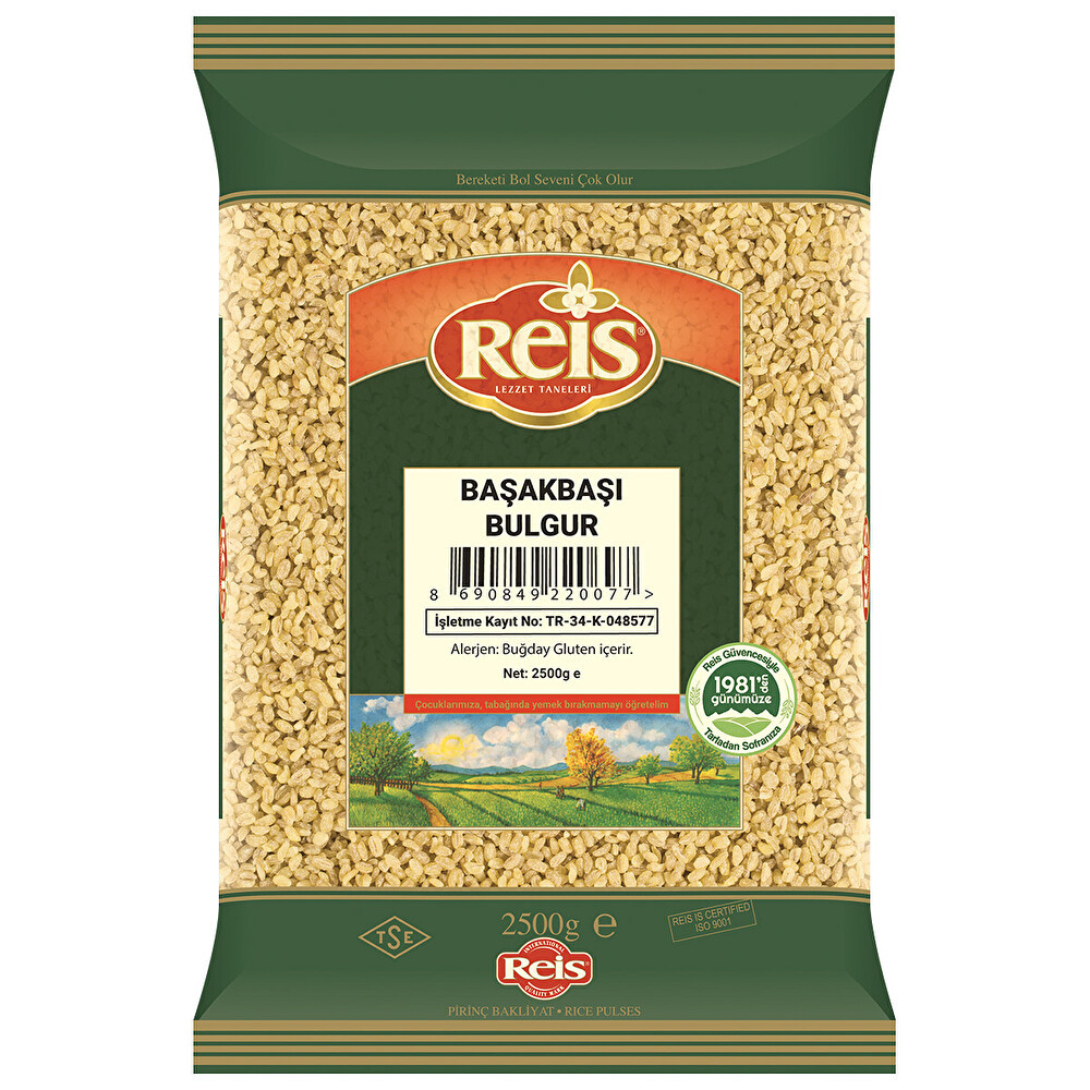 Reis Başakbaşı Bulgur 2,5 Kg Bakliyat Fiyatı