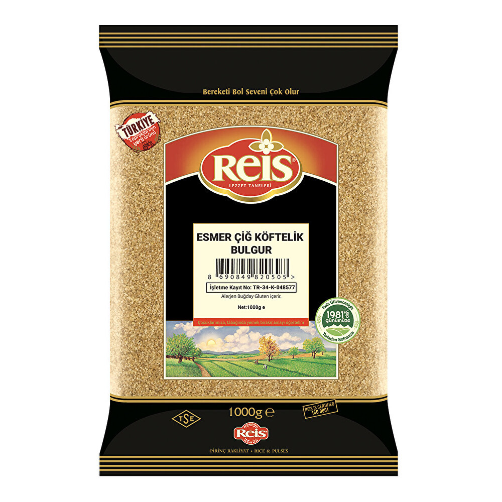 Reis Esmer Çiğköftelik Bulgur Bakliyat Fiyatı