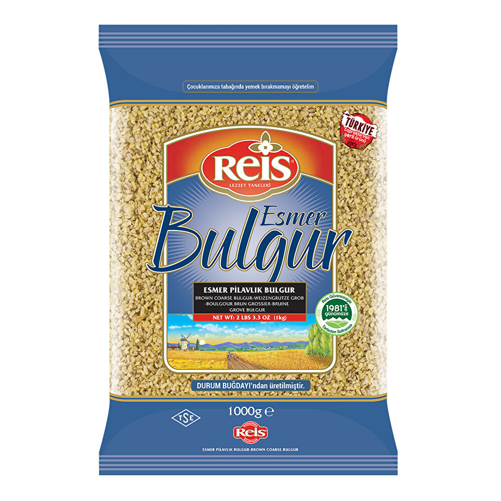 Reis Esmer İri Pilavlık Bulgur 1 Kg Bakliyat Fiyatı
