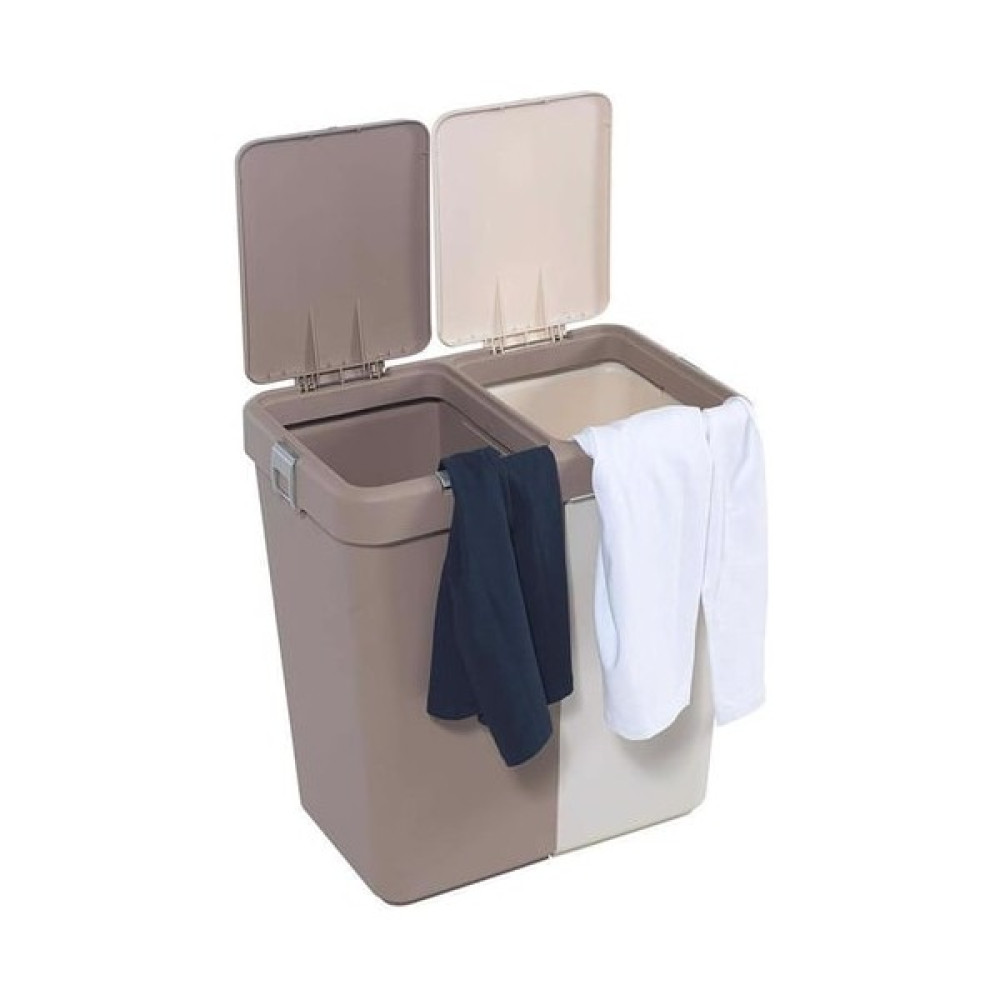 Reis Home Motek 80 Litre Kirli Çamaşır Sepeti Çamaşır Selesi Ikili Çeyiz Seti Kahve Krem Sepet Fiyatı