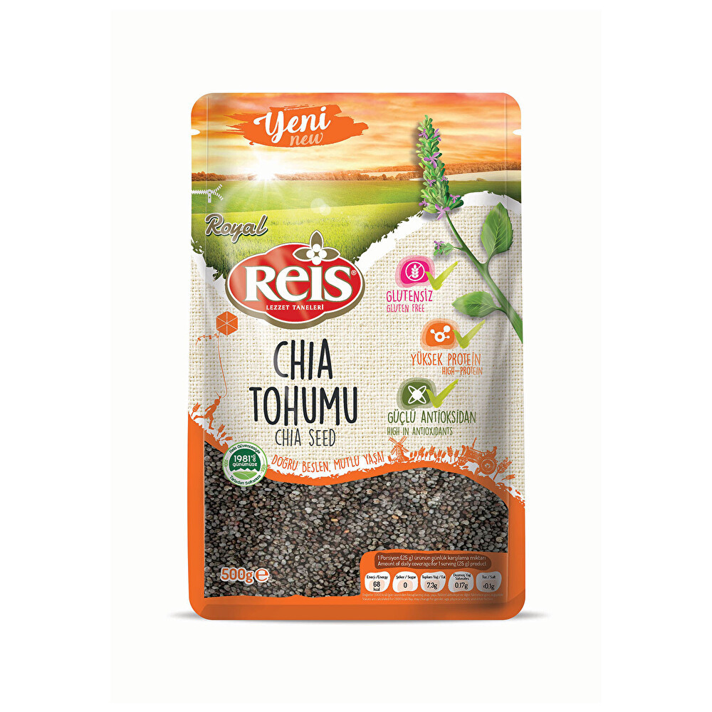 Reis Royal Chia Tohumu 500 Gr Bakliyat Fiyatı