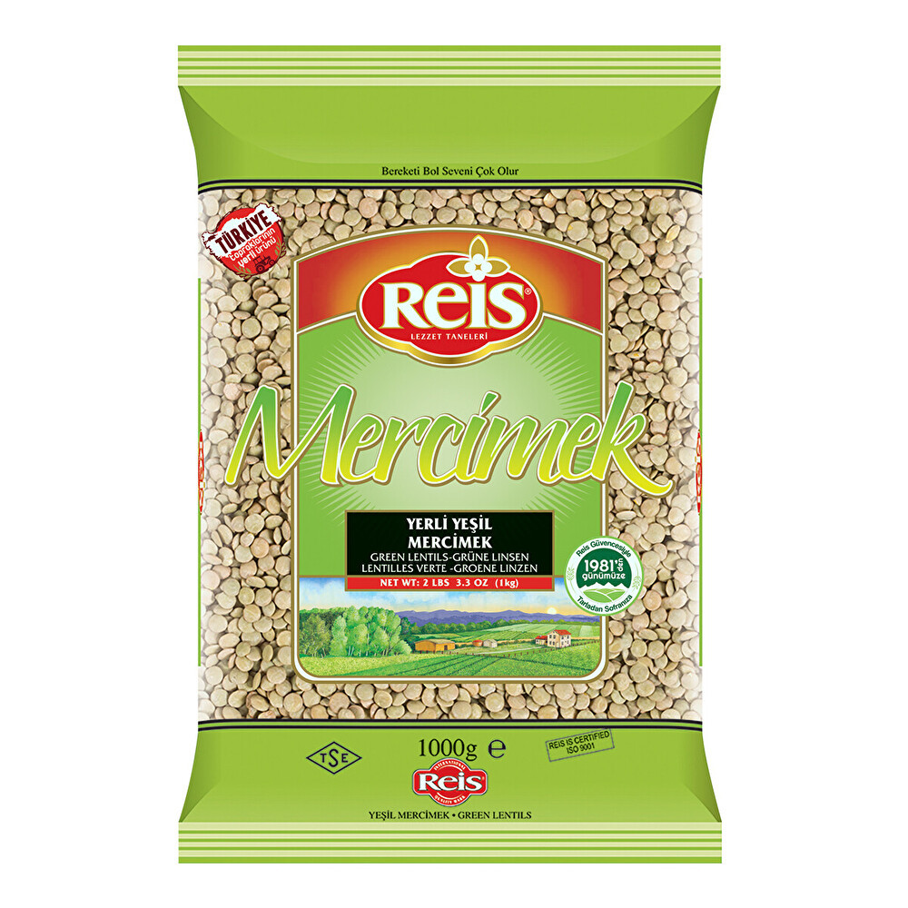 Reis Yeşil Mercimek 1 Kg Bakliyat Fiyatı