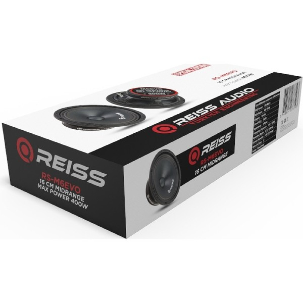 Reiss 16CM Midrange – Reiss RS-M6EVO 400W 100RMS Midrange 16CM Oto Hoparlörleri & SubWoofer Fiyatı