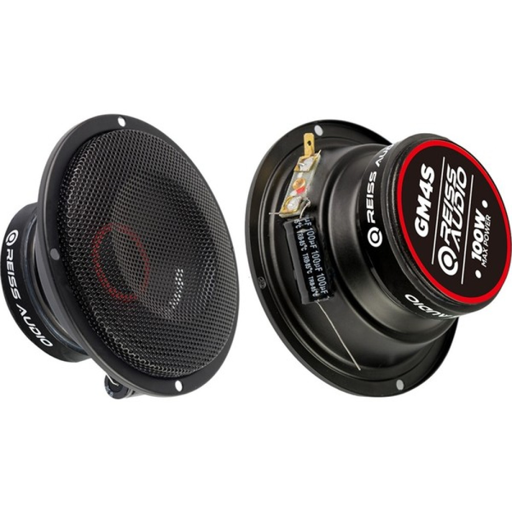Reiss Audıo RS-GM4S 10 cm Midrange Pro Seri Oto Hoparlörleri & SubWoofer Fiyatı