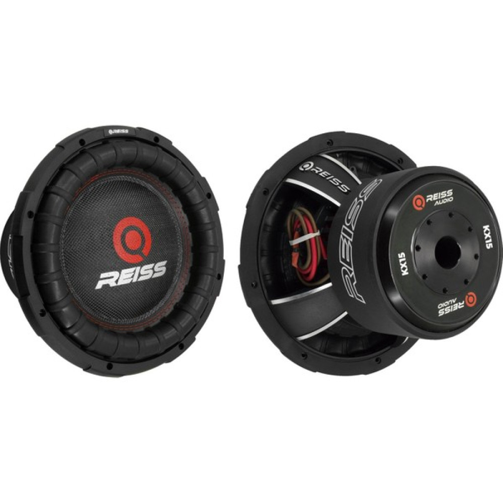 Reiss Audio RS-KX15 38 cm Subwoofer Bas 4000 Watt / 2000 Rms Çift Bobinli Profesyonel Seri Oto Hoparlörleri & SubWoofer Fiyatı