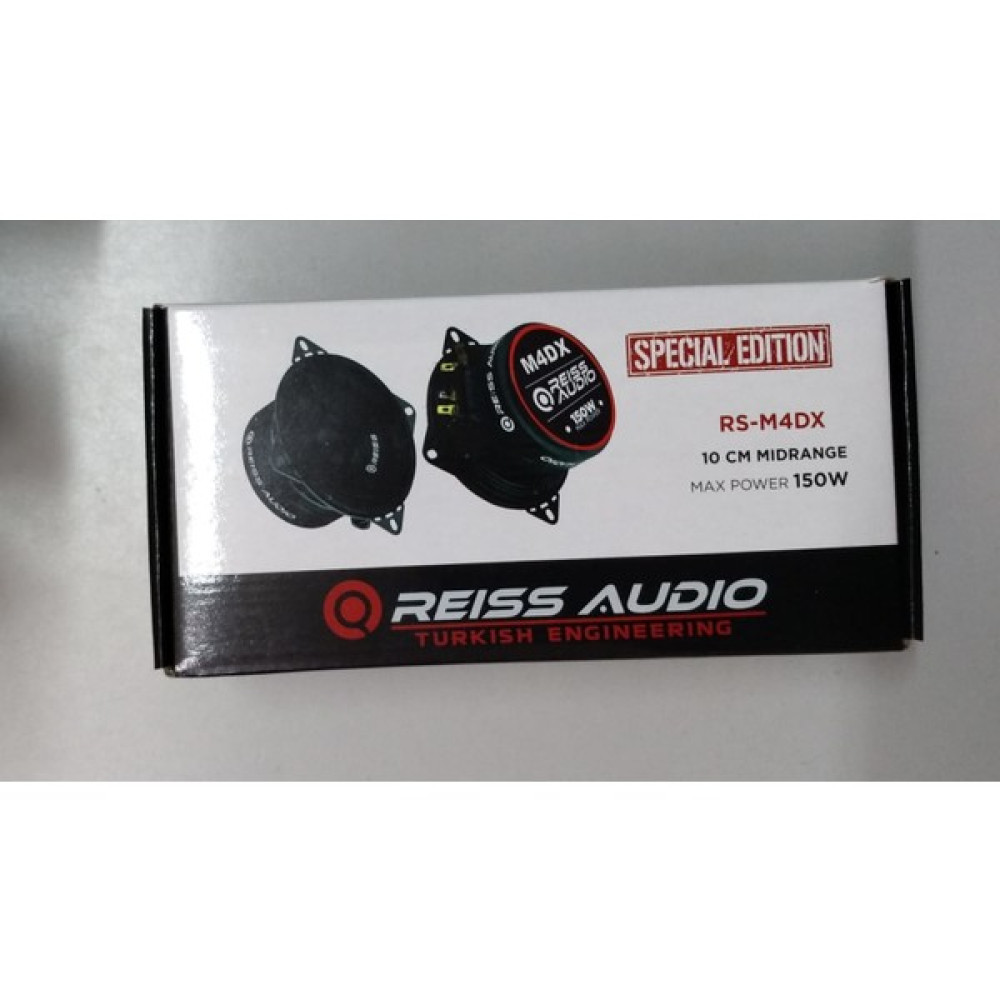 Reiss Audio RS-M4DX 150 Watt Max Power 10CM Oto Midrange Oto Hoparlörleri & SubWoofer Fiyatı