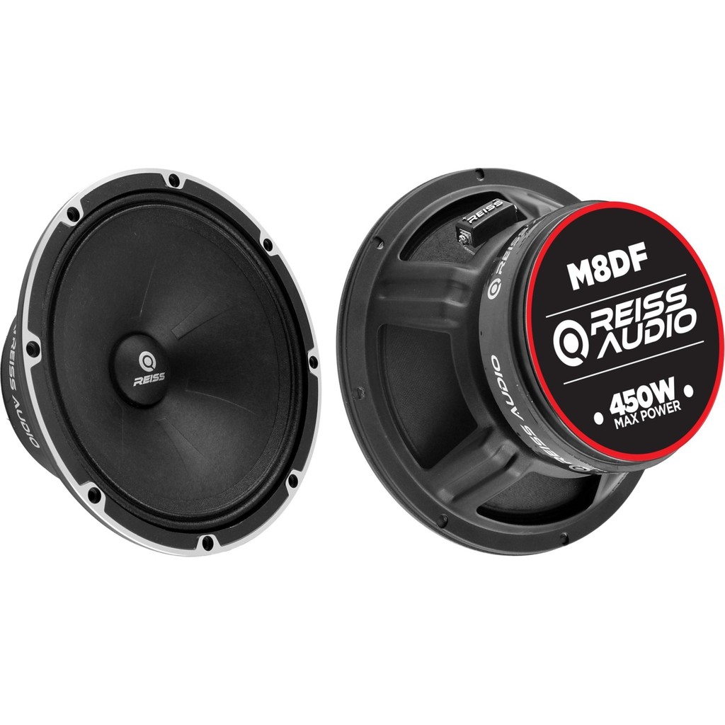 Reiss Audio RS-M8DF 20 cm Oto Midrange Hoparlör 900WATT -400 Rms Çifti Güçlü Ses Performansı Bluetooth Hoparlör Fiyatı