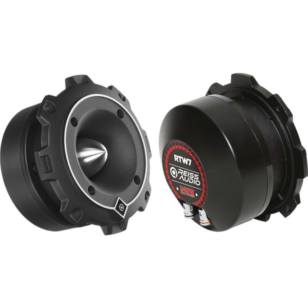 Reiss Audio Rs-Rtw7 240 Watt Max POWER+120 Watt Rms Power+Spl Horn Tweeeter - Adet Oto Hoparlörleri & SubWoofer Fiyatı