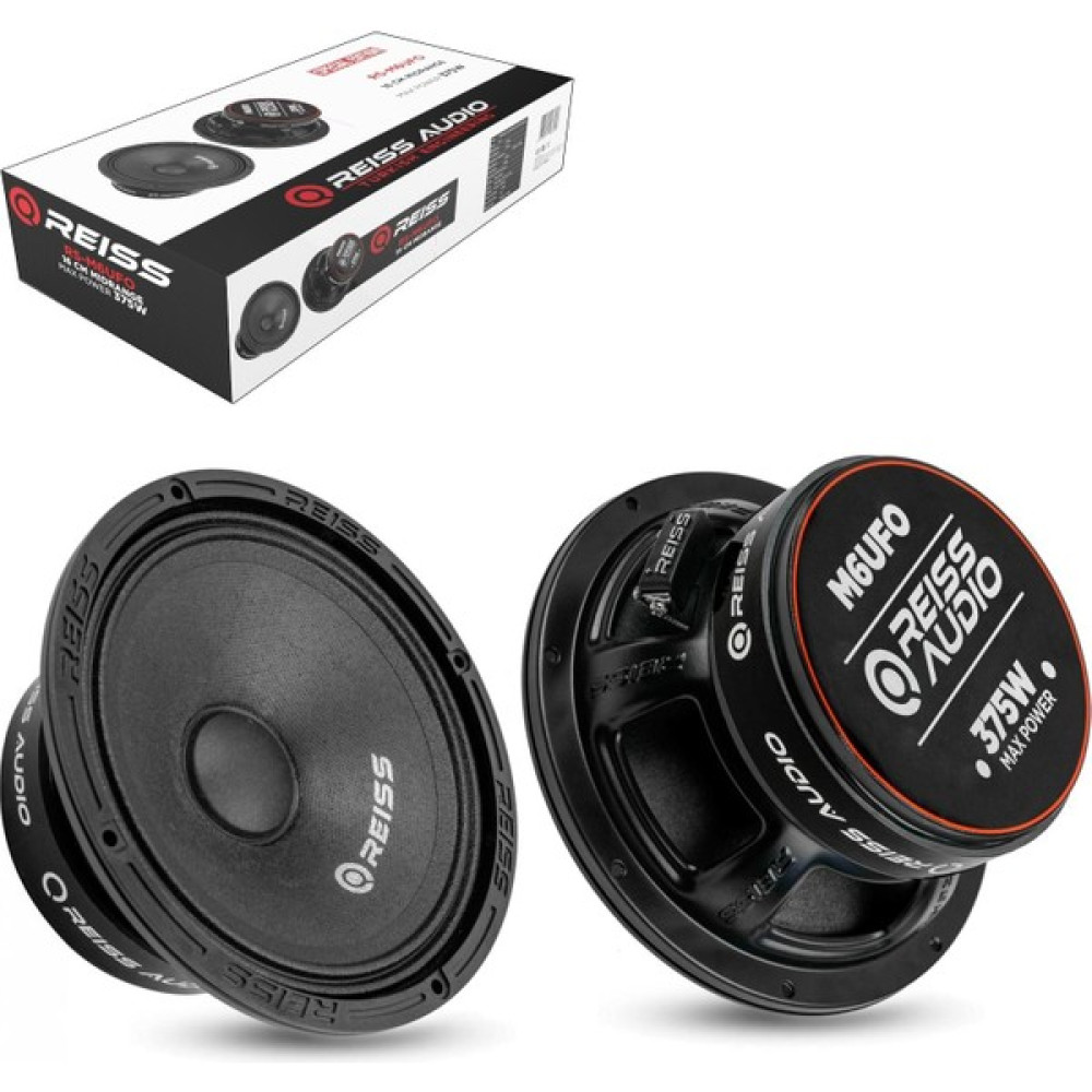 Reiss Oto Mıdrange 16CM 375W 2 Adet Reıss Audıo RS-M6UFO Oto Hoparlörleri & SubWoofer Fiyatı