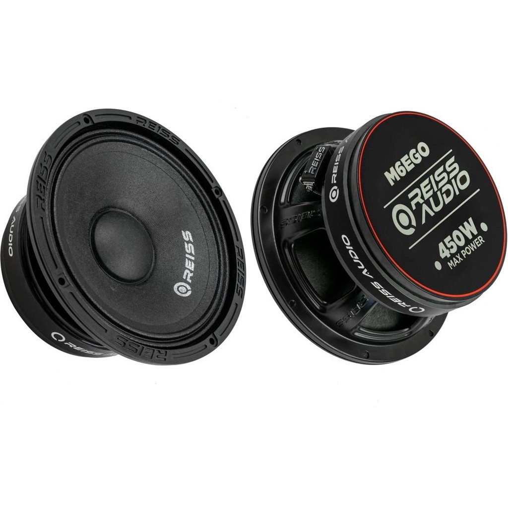 Reiss RS-M6EGO Çifti 900WAT-400W Rms Metal Kapaklı 16 cm Oto Midrange Hoparlör - RMS Power: 200W Bluetooth Hoparlör Fiyatı