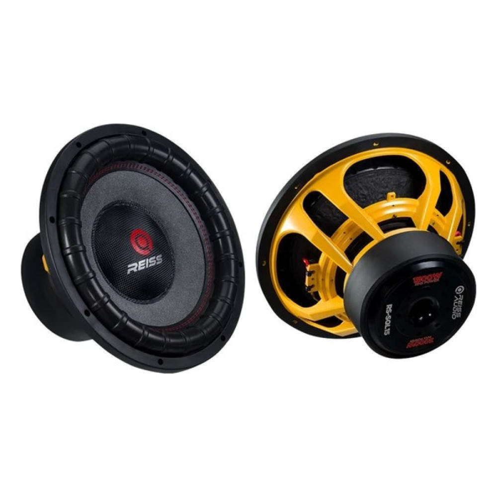 Reiss RS-SQL15 Reıss Audıo Subwoofer 3000W 1500RMS 38CM Oto Hoparlörleri & SubWoofer Fiyatı