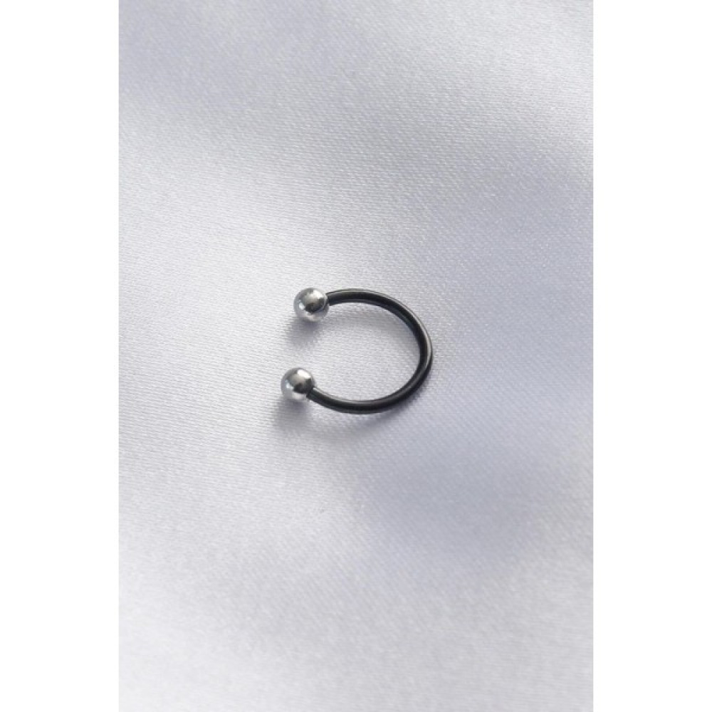 Reka Moda Piercing, Cerrahi Çelikten Imal Edilmiş, Siyah Renkli, Halka Model, Minimal Gümüş Uçlu, Piercing Altın & Gümüş Piercing Fiyatı