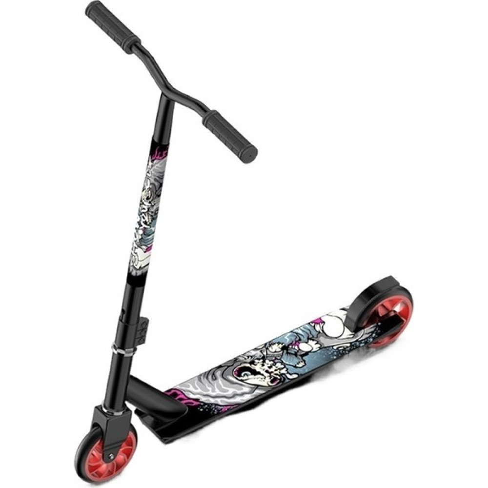 Rekabetçi Scooter Iki Tekerlekli Pedallı Kaykay Havalı Dublör Araba (Yurt Dışından) - Beyaz - Siyah Açık Hava, Deniz ve Spor Oyuncakları Fiyatı
