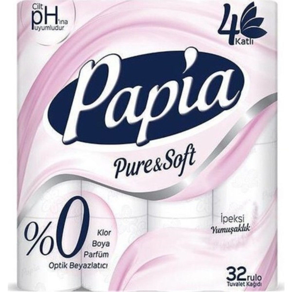 Rekardi Papia Pure & Sof Rulo Tuvalet Kağıdı 32'li Tuvalet Kağıdı Fiyatı