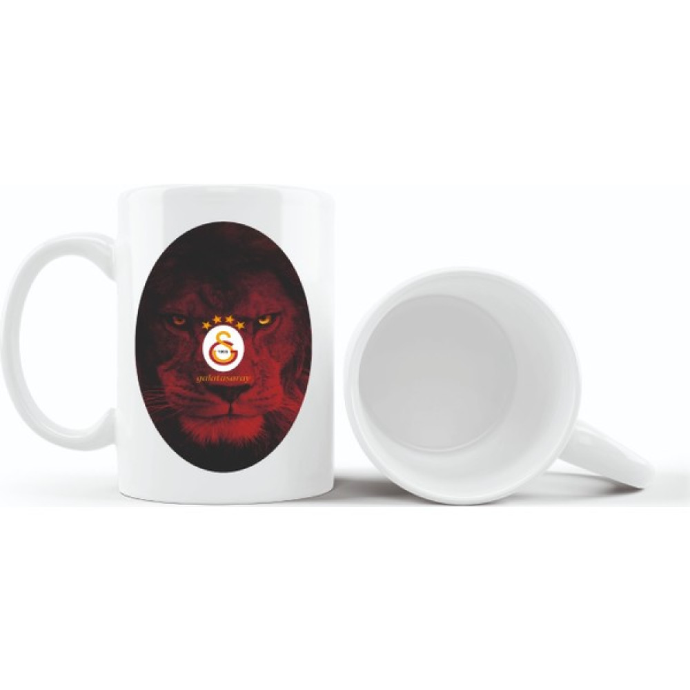 Reklambaskımerkezi Galatasaray Baskılı Kupa Bardak Fincan / Bardak / Kahve Takımı Fiyatı