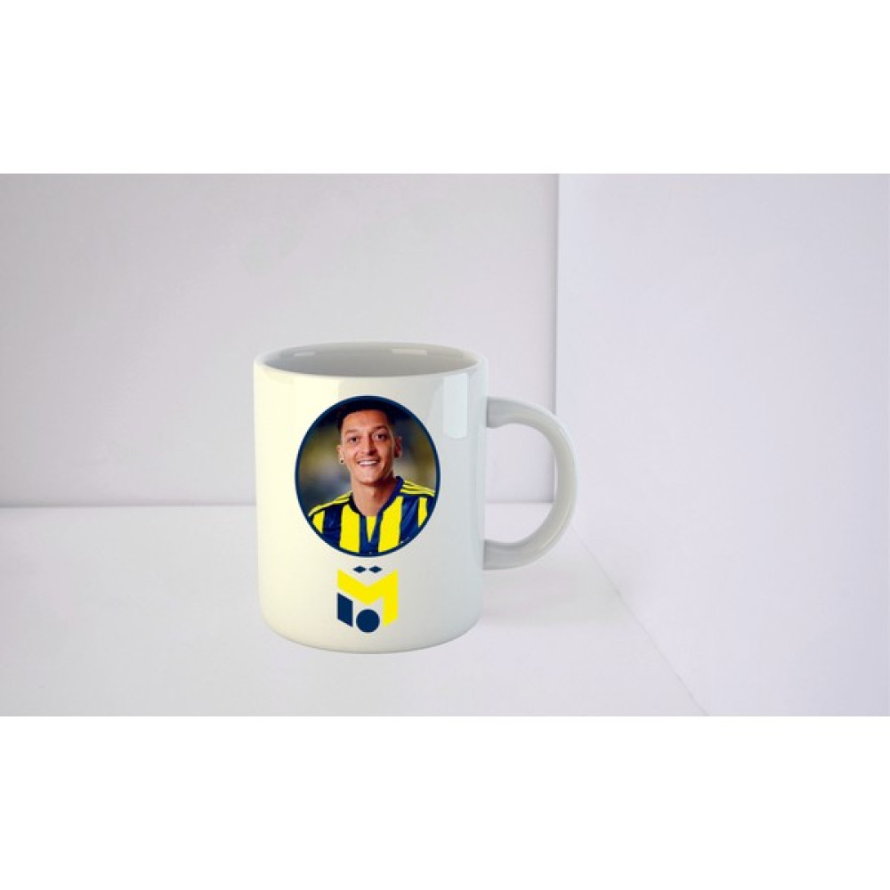reklambaskımerkezi Mesut Özil Fenerbahçe Baskılı Kupa Bardak Fincan / Bardak / Kahve Takımı Fiyatı