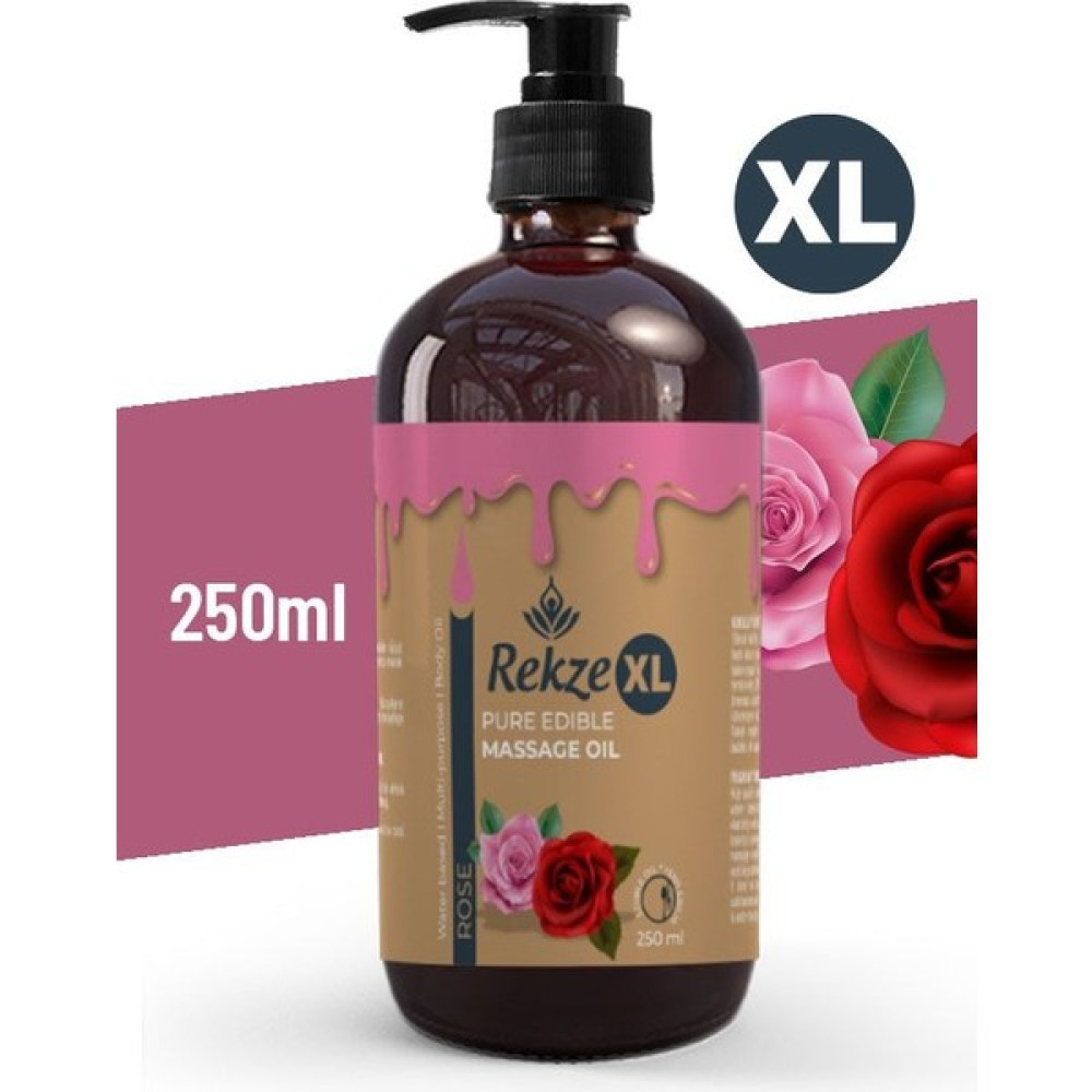 Rekze Gül Aromalı Masaj Yağı - Doğal Güzellik ve Rahatlama Için Büyük Boy 250 ml Masaj Yağı Bitkisel Yağlar Fiyatı