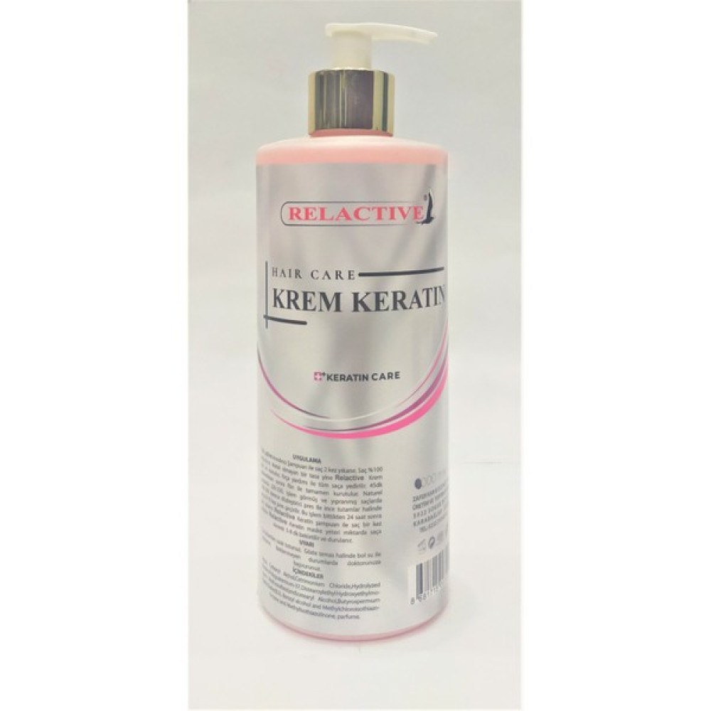 Relactive Krem Keratin 1000ML (Brezilya Fönü Botoks Bakım) Saç Bakım Maskeleri & Serumlar & Spreyler Fiyatı