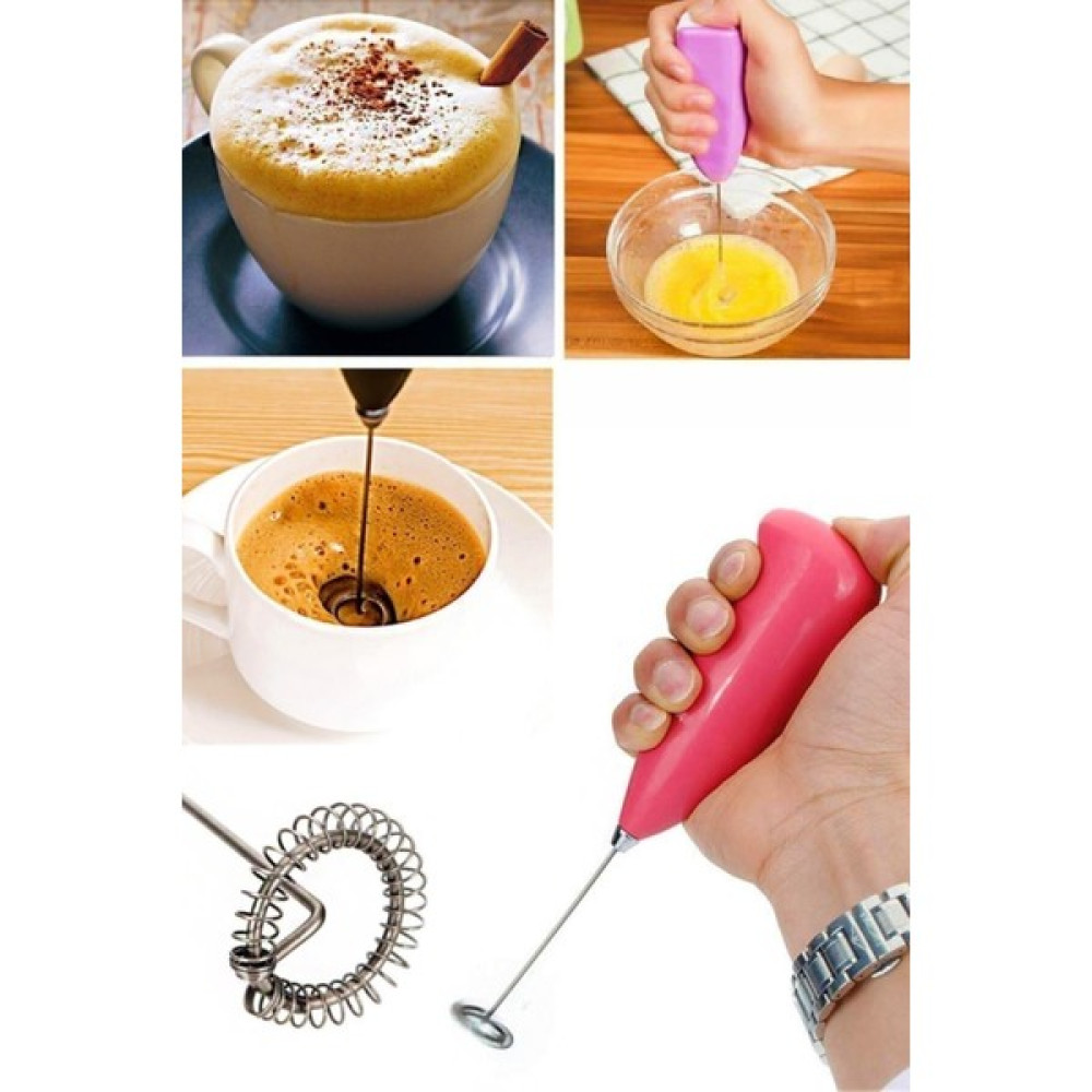 Relatos Pilli Mini Mixer Kahve Süt Köpürtücü Karıştırıcı Cappucino Mikser Düğmeli Yaylı Çırpıcı Aparat Mutfak Gereçleri Fiyatı