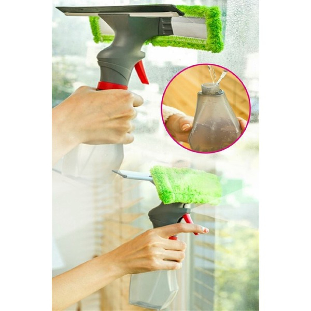 Relatos Spreyli Su Hazneli Mikrofiber Cam Silme Mopu Çekçekli Cam Silme Temizleme Aparatı Tetikli - 0 Temizlik Malzemeleri Fiyatı