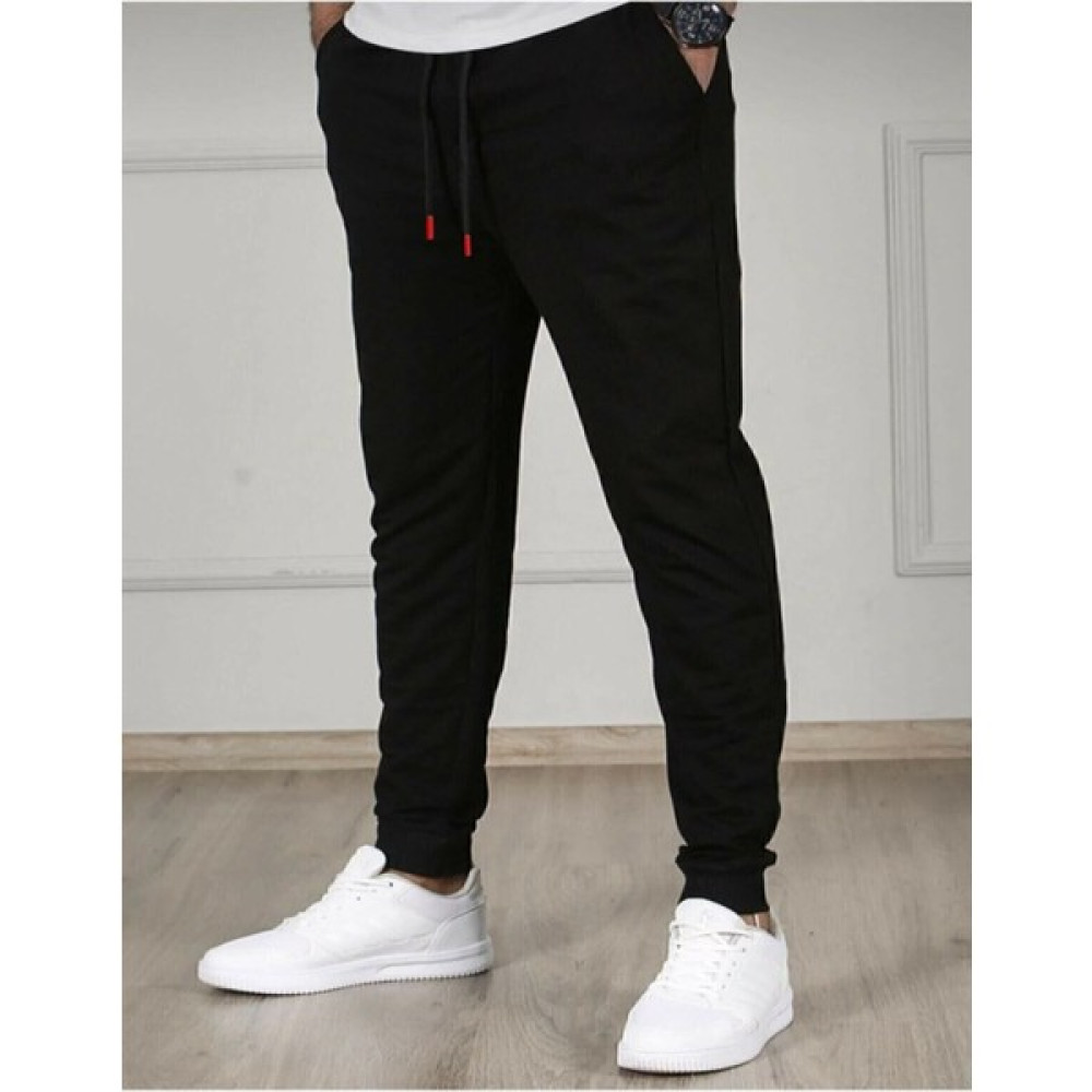 Relax Family Xf Erkek Yazlık Siyah Jogger Eşofman Altı Dar Paça Slim Fit Erkek Eşofman Fiyatı