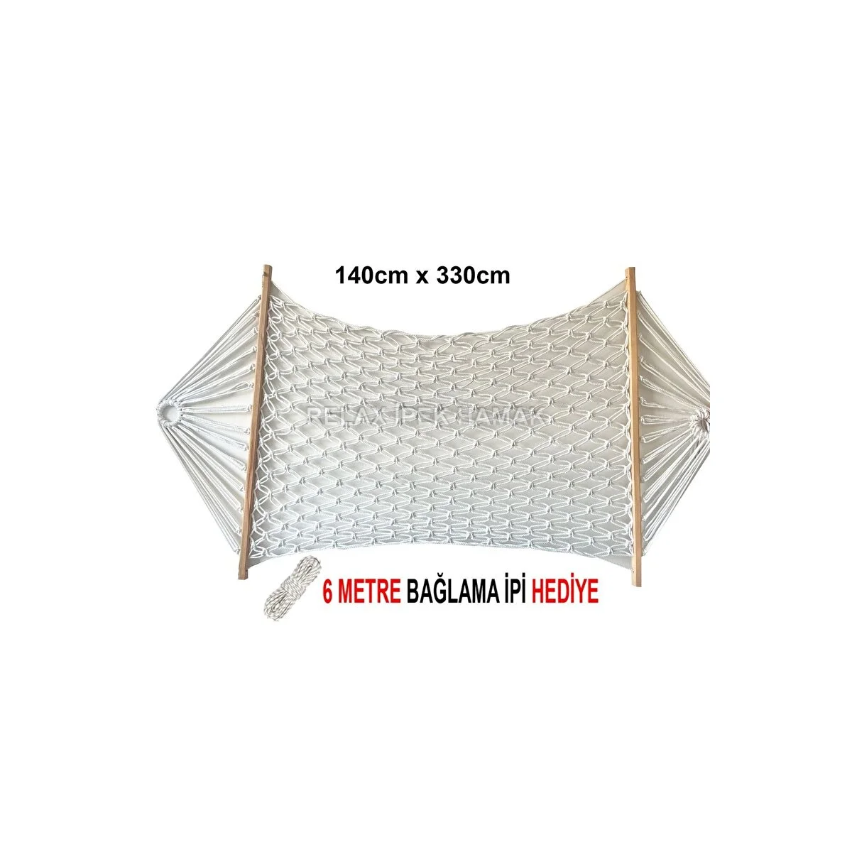 Relax İpek Hamak Relax Ipek Hamak -gondol Hamak 3.30cm En 1.40 El Örgüsü Sık Örgülü Bahçe Piknik Kamp Salıncak Diğer Fiyatı