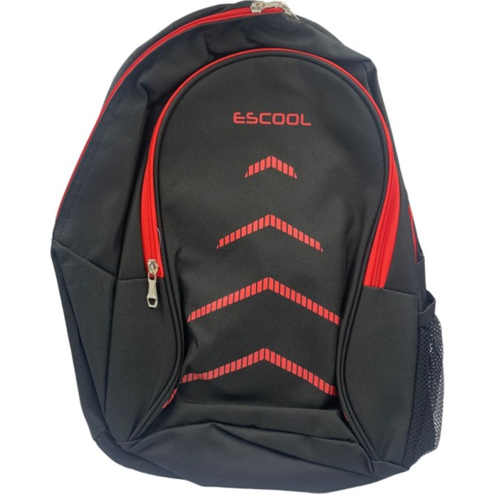Relaxion Escool 700 Siyah Kırmızı Sırt Çantası - Siyah - Kırmızı Okul Çantası Fiyatı