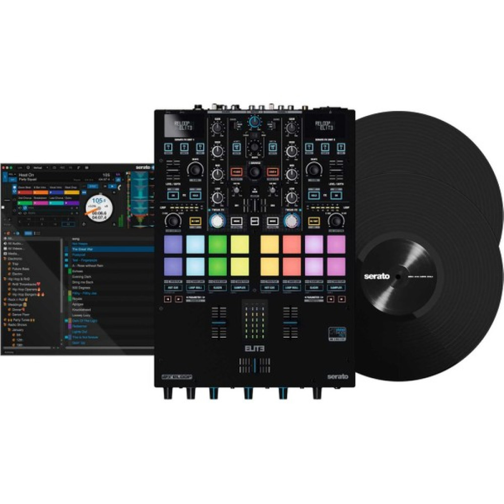 Reloop Elite | 2 Kanal Serato Dj Pro için Yüksek Performanslı Mikser Oto Boyaları Fiyatı