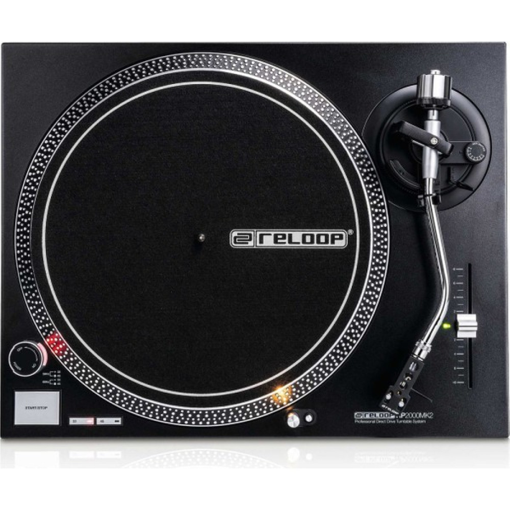 Reloop RP-2000 MK2 | Profesyonel Direct-Drive DJ Pikap / Turntable, Ortofon OM Black Pikap İğnesi ve Headshell ile Birlikte Pikap & Aksesuarları Fiyatı