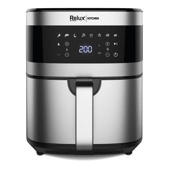 Relux RAF6500 İnox 1700 W Air Fryer Fritöz Fritözler Fiyatı