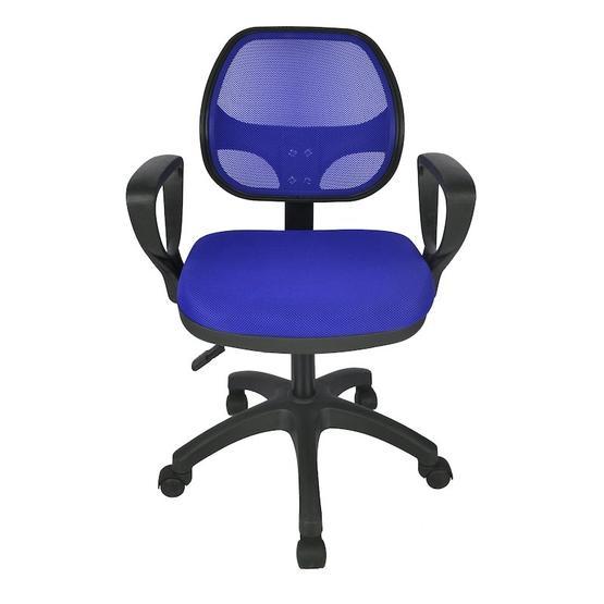 Remaks Milano Fileli Ofis Çalışma Koltuğu Bilgisayar Koltuğu Mavi